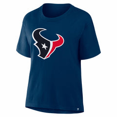 Houston Texans Women's Essential Legacy T-Shirt Navy | Fanatics