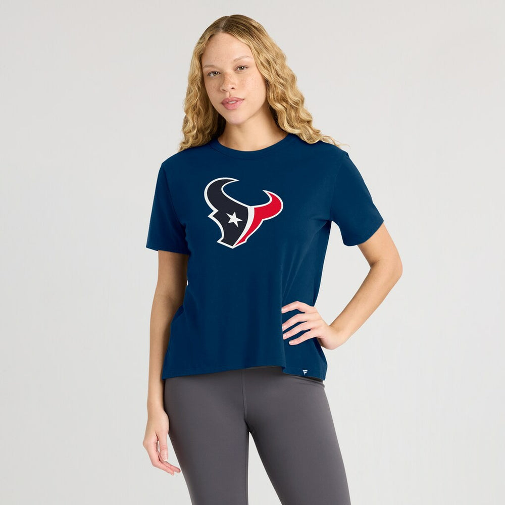 Houston Texans Women's Essential Legacy T-Shirt Navy | Fanatics