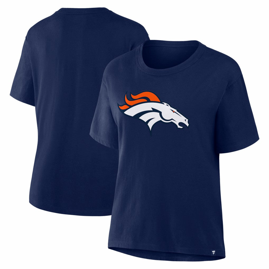 Denver Broncos Women's Essential Legacy T-Shirt Navy | Fanatics