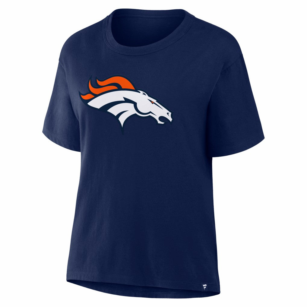 Denver Broncos Women's Essential Legacy T-Shirt Navy | Fanatics