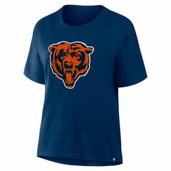 Chicago Bears Women's Essential Legacy T-Shirt Navy | Fanatics