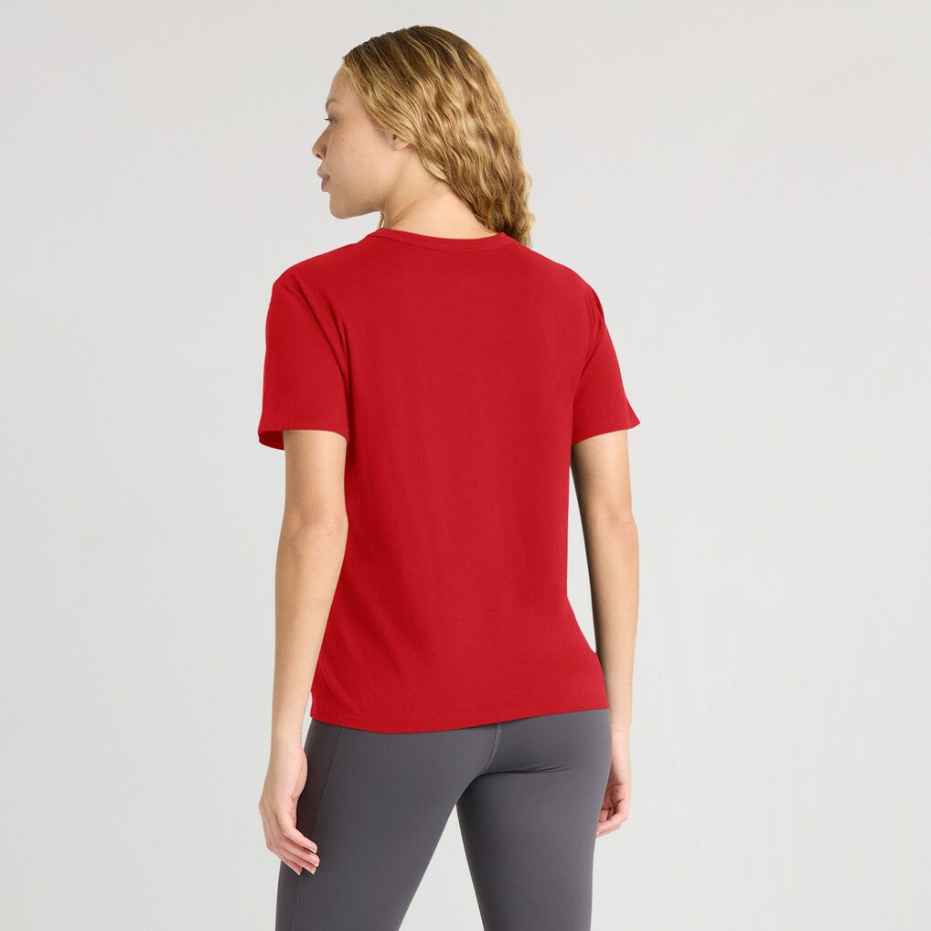 New England Patriots Women's Essential Legacy T-Shirt Red | Fanatics