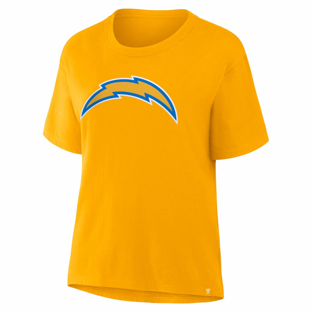 Los Angeles Chargers Women's Essential Legacy T-Shirt Gold | Fanatics