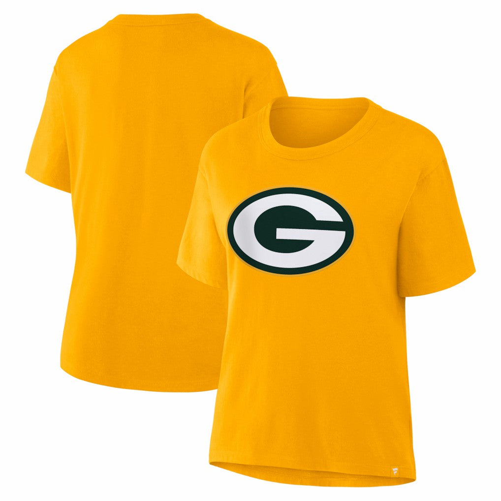 Green Bay Packers Women's Essential Legacy T-Shirt Gold | Fanatics
