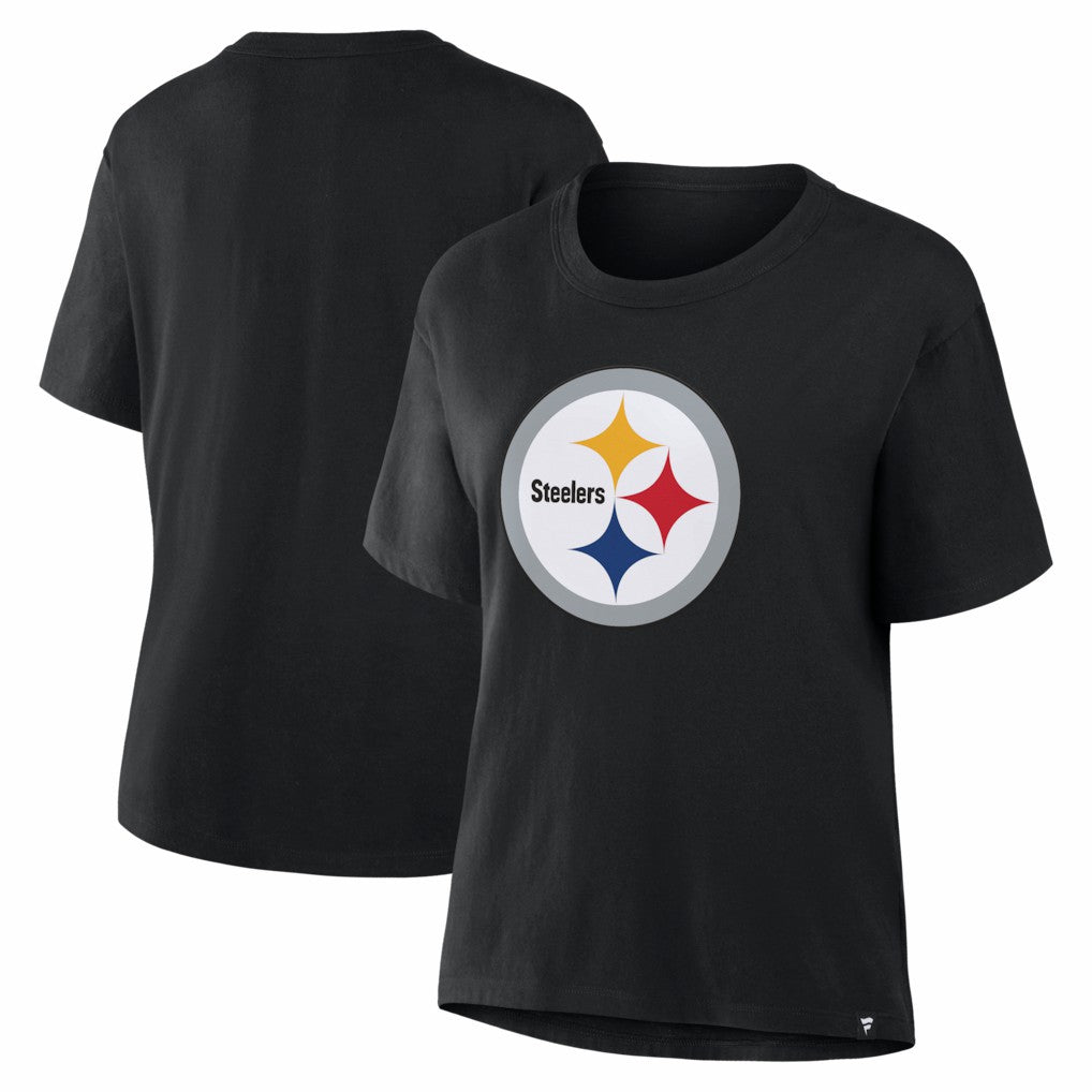 Pittsburgh Steelers Women's Essential Legacy T-Shirt Black | Fanatics