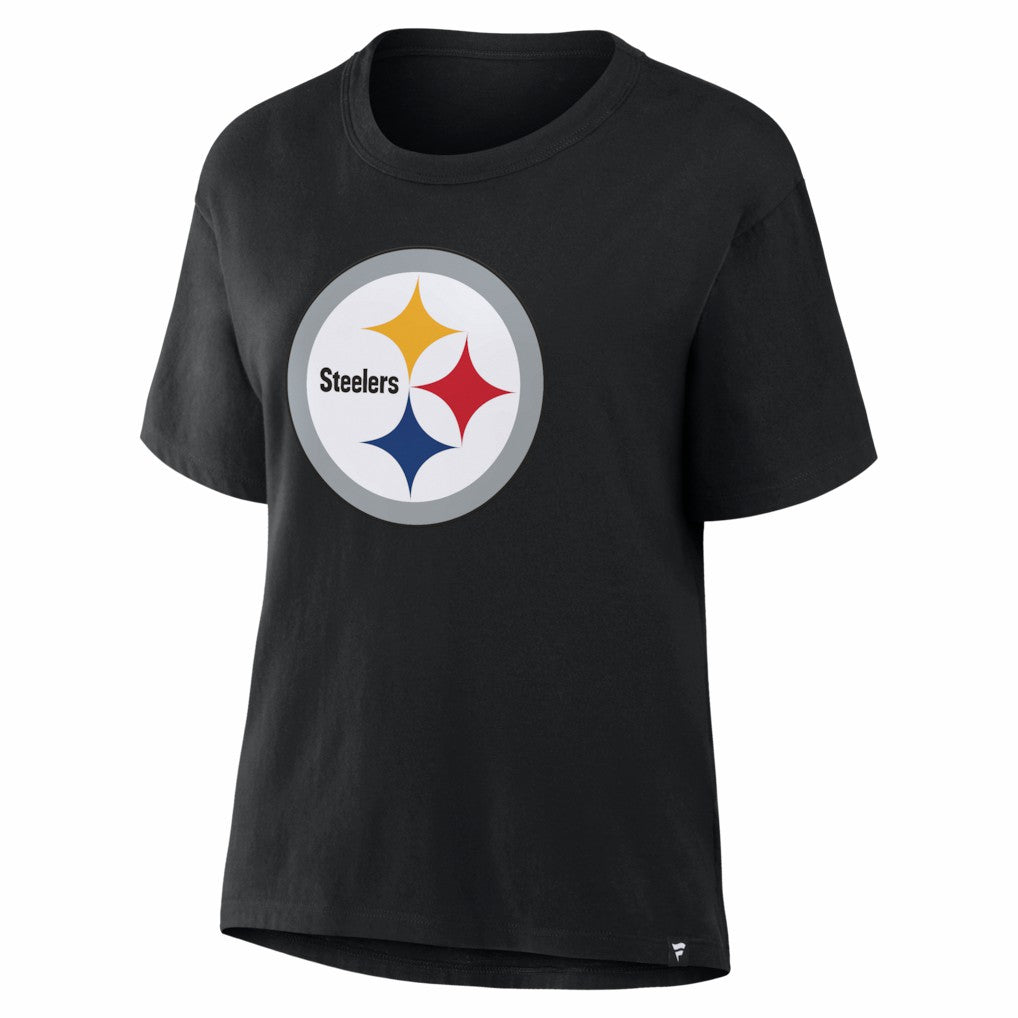 Pittsburgh Steelers Women's Essential Legacy T-Shirt Black | Fanatics