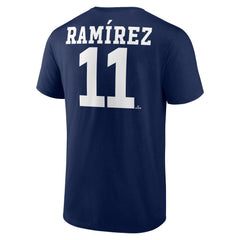 Jose Ramirez Cleveland Guardians Player Icon Name & Number T-Shirt - MLB