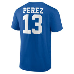 Salvador Perez Kansas City Royals Player Icon Name & Number T-Shirt - MLB