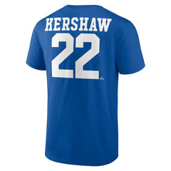Clayton Kershaw Los Angeles Dodgers Player Icon Name & Number T-Shirt - MLB