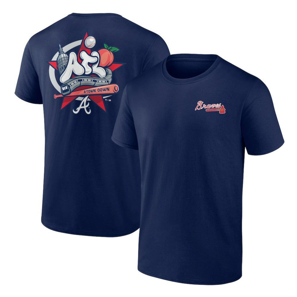 Atlanta Braves Hometown Collection Nice Kicks T-Shirt - MLB