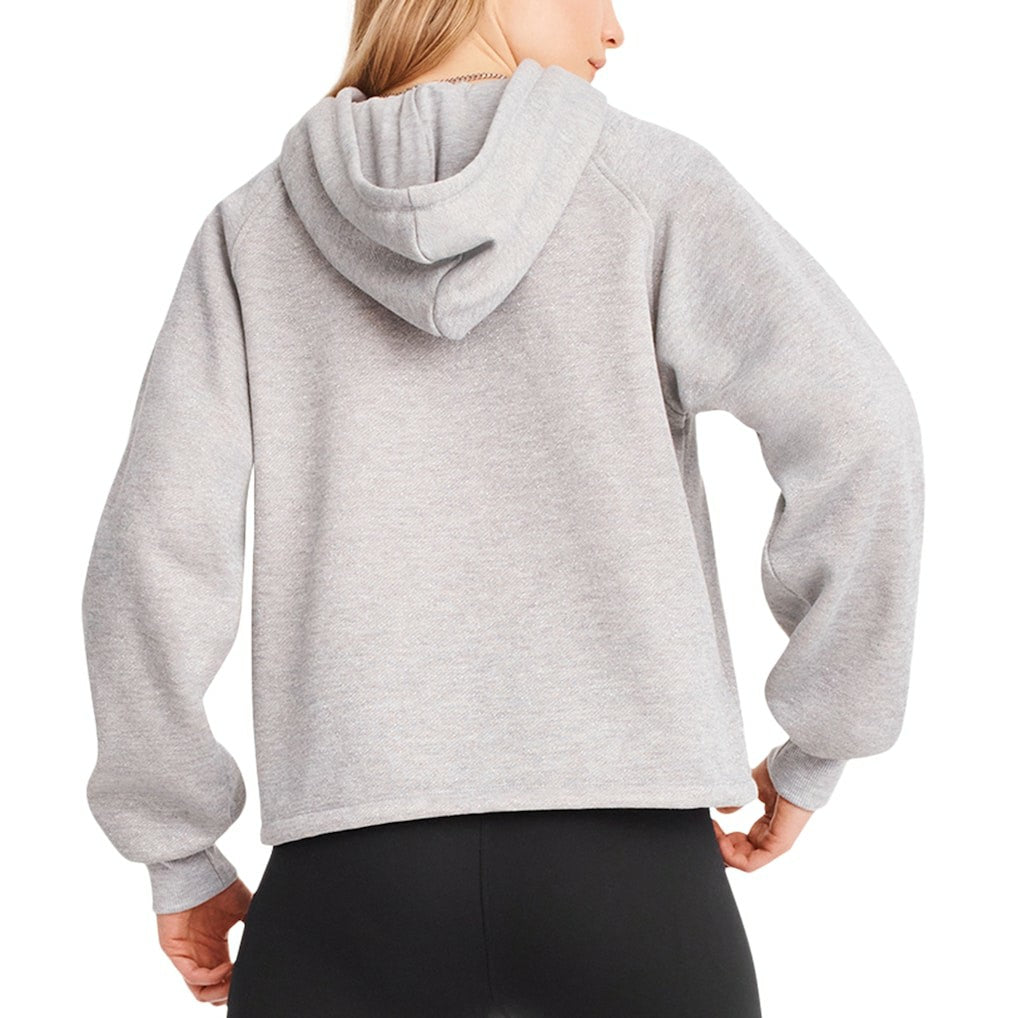 Indianapolis Colts DKNY Sport Women's Debbie Dolman Raglan Pullover Hoodie Heather Gray | NFL