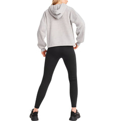 Los Angeles Rams DKNY Sport Women's Debbie Dolman Raglan Pullover Hoodie Heather Gray | NFL