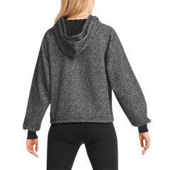 Washington Commanders DKNY Sport Women's Debbie Dolman Raglan Pullover Hoodie Black | NFL