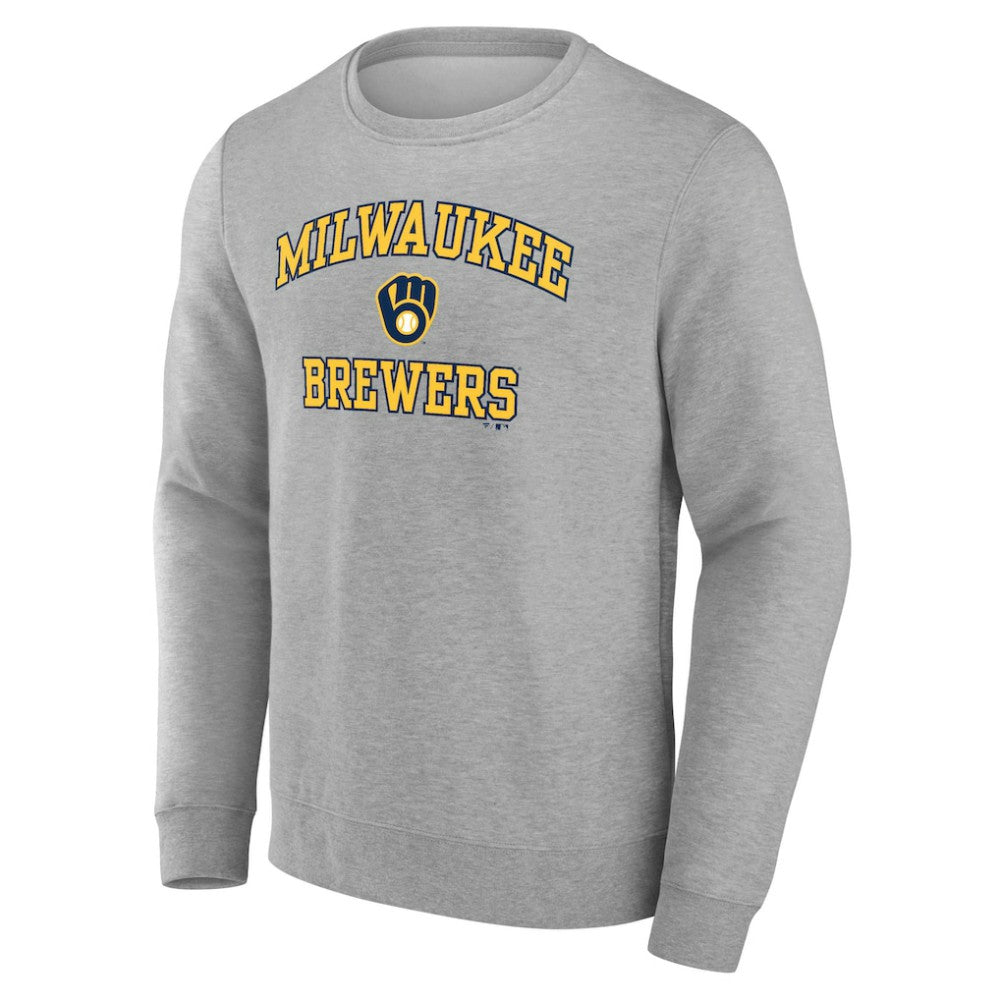 Milwaukee Brewers Heart & Soul Pullover Sweatshirt - MLB