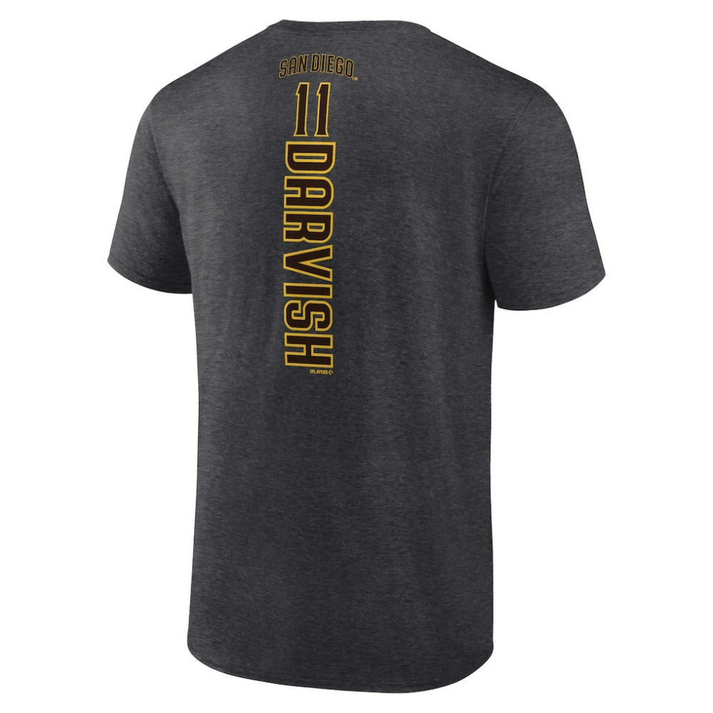 Yu Darvish San Diego Padres Playmaker Name & Number T-Shirt - MLB