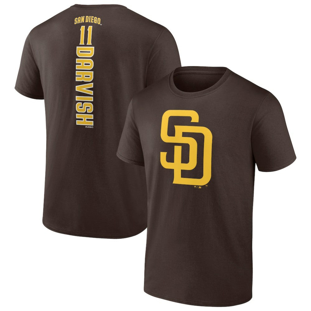 Yu Darvish San Diego Padres Playmaker Name & Number T-Shirt - MLB