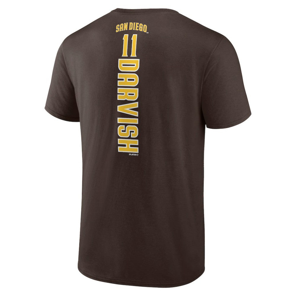 Yu Darvish San Diego Padres Playmaker Name & Number T-Shirt - MLB