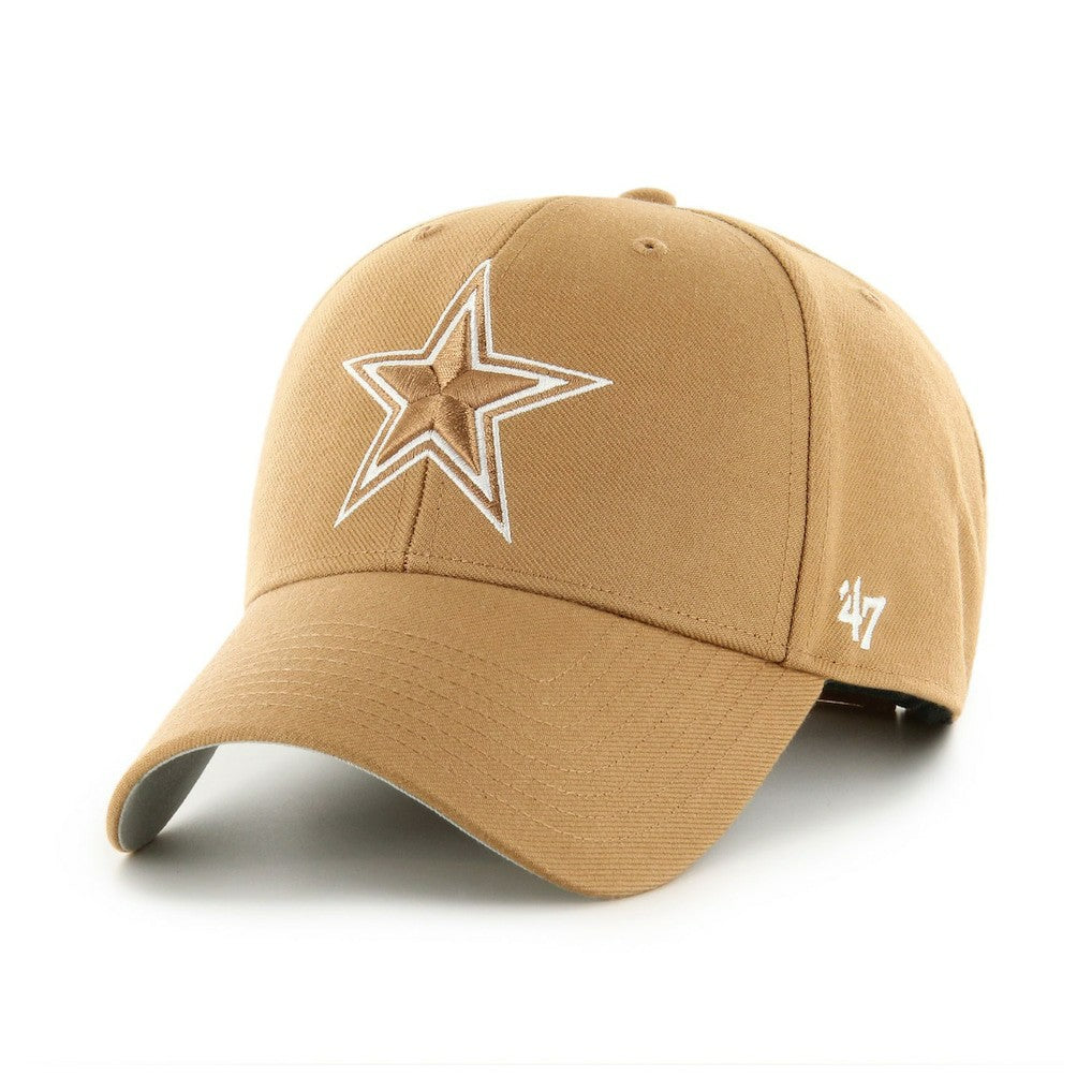 Dallas Cowboys '47 Ballpark MVP Adjustable Hat Tan | 47 brand