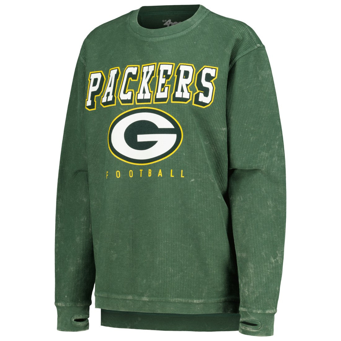 Green Bay Packers G-III 4Her by Carl Banks Women's Comfy Cord Pullover Sweatshirt Green | NFL