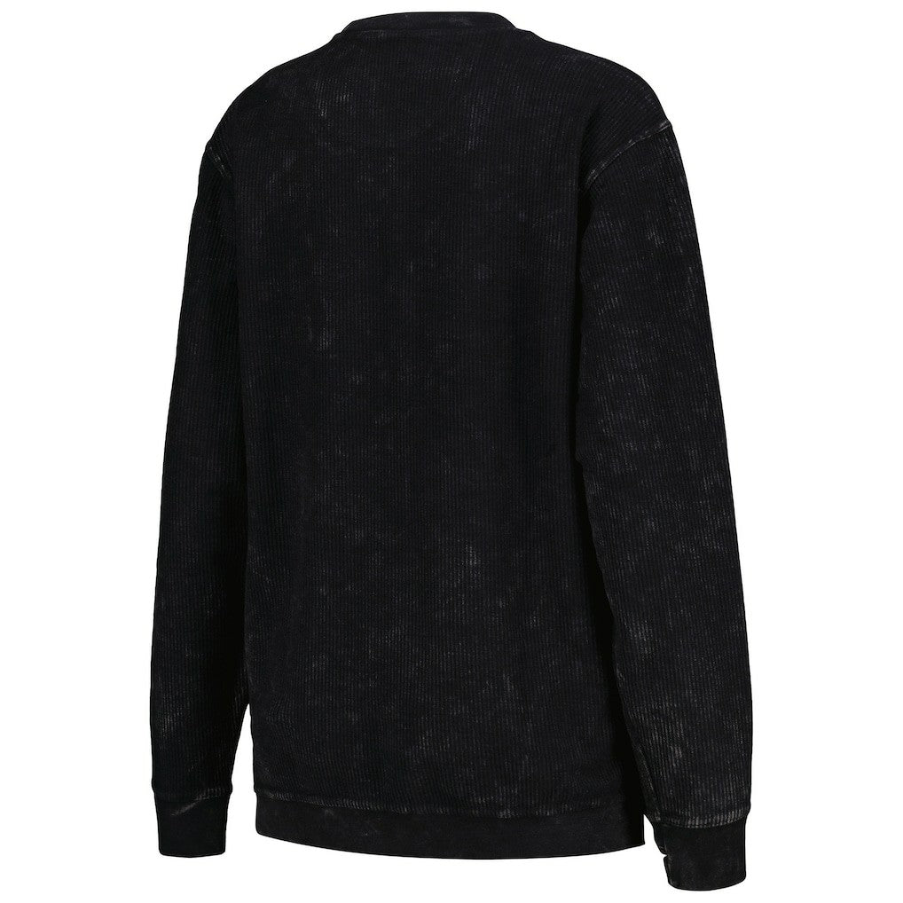 Las Vegas Raiders G-III 4Her by Carl Banks Women's Comfy Cord Pullover Sweatshirt Black | NFL