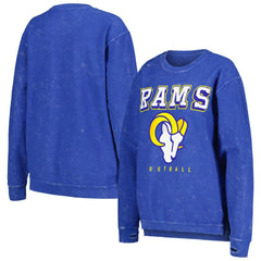 Los Angeles Rams G-III 4Her by Carl Banks Women's Comfy Cord Pullover Sweatshirt Royal | NFL