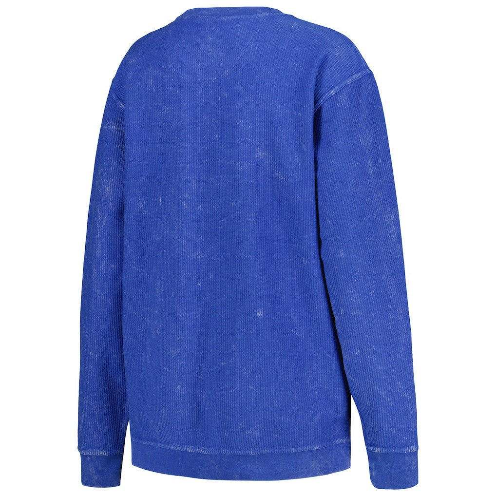 Los Angeles Rams G-III 4Her by Carl Banks Women's Comfy Cord Pullover Sweatshirt Royal | NFL