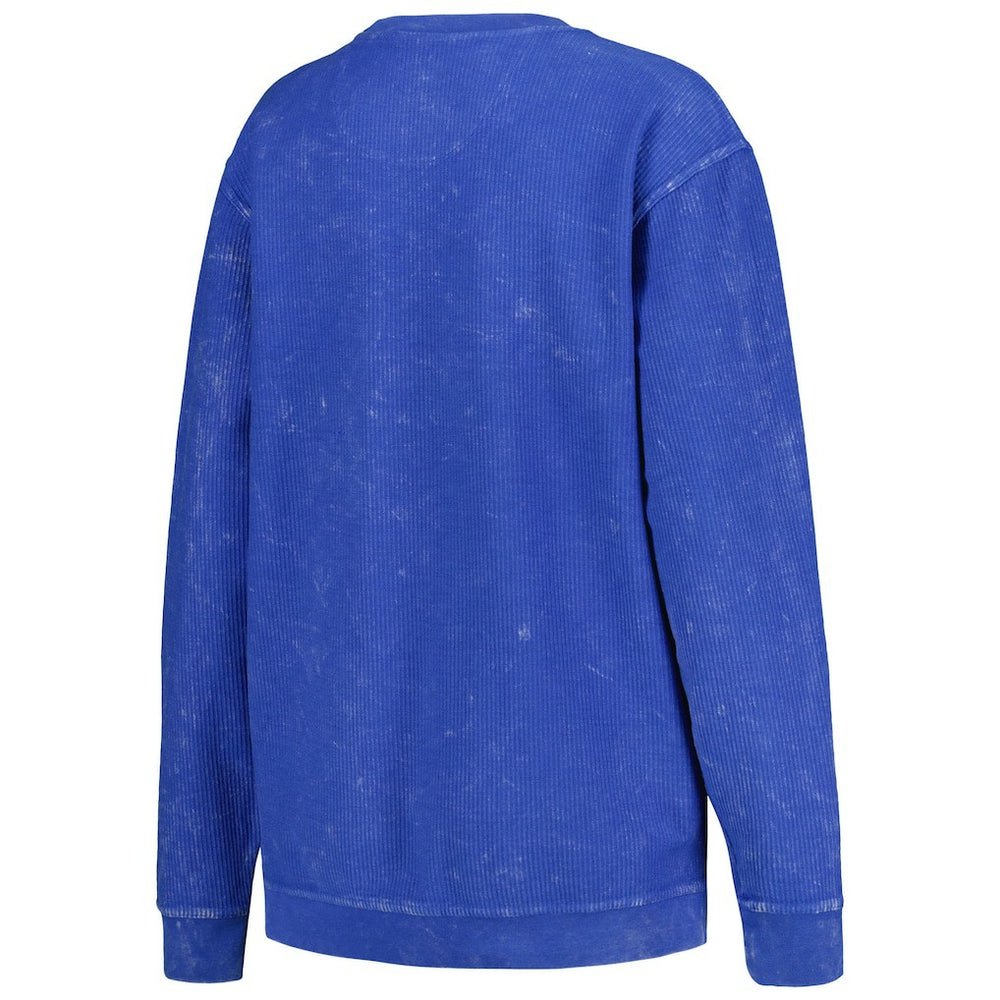 Los Angeles Rams G-III 4Her by Carl Banks Women's Comfy Cord Pullover Sweatshirt Royal | NFL
