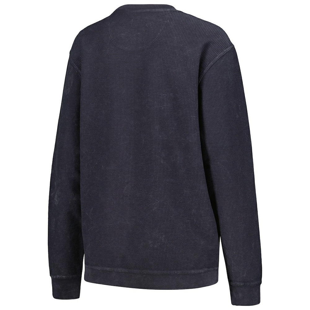 New England Patriots G-III 4Her by Carl Banks Women's Comfy Cord Pullover Sweatshirt Navy | NFL