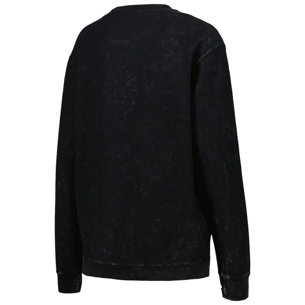New Orleans Saints G-III 4Her by Carl Banks Women's Comfy Cord Pullover Sweatshirt Black | NFL
