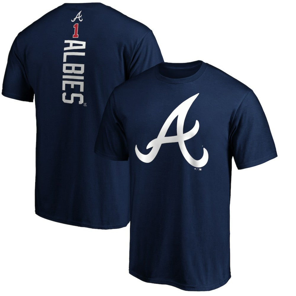 Ozzie Albies Atlanta Braves Playmaker Name & Number T-Shirt - MLB