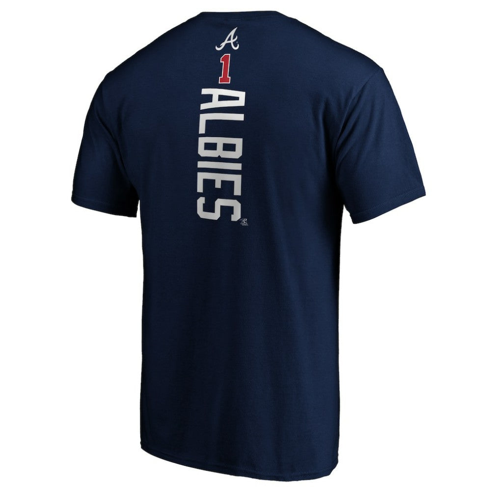 Ozzie Albies Atlanta Braves Playmaker Name & Number T-Shirt - MLB