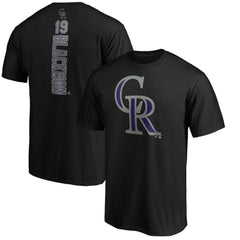 Charlie Blackmon Colorado Rockies Playmaker Name & Number T-Shirt - MLB