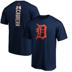 Detroit Tigers Playmaker Name & Number T-Shirt - MLB