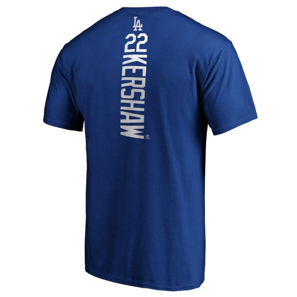 Clayton Kershaw Los Angeles Dodgers Playmaker Name & Number T-Shirt - MLB