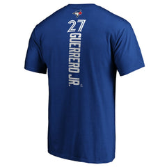 Vladimir Guerrero Jr. Toronto Blue Jays Playmaker Name & Number T-Shirt - MLB