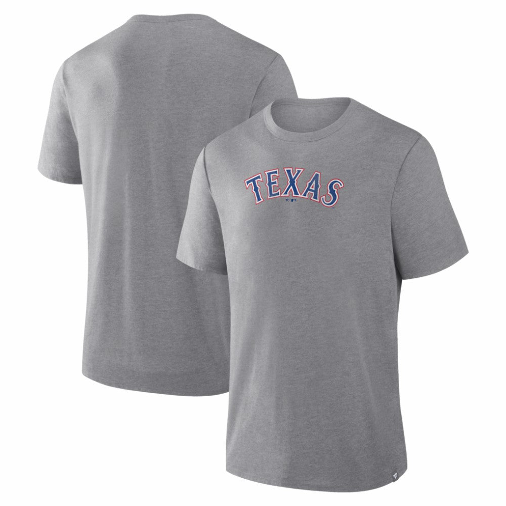 Texas Rangers Fanatics Play Tribute Tri-Blend T-Shirt - MLB