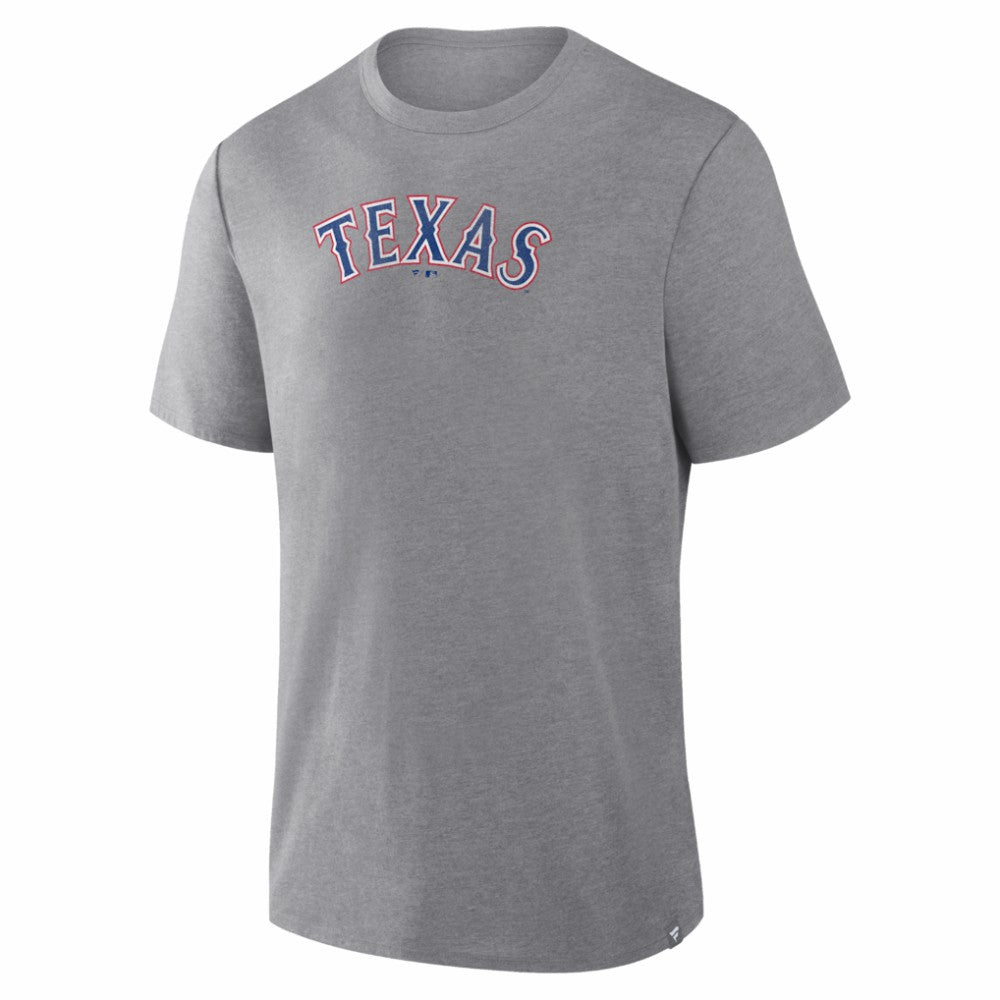Texas Rangers Fanatics Play Tribute Tri-Blend T-Shirt - MLB