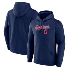 Cleveland Guardians Team Lockup Pullover Hoodie - MLB