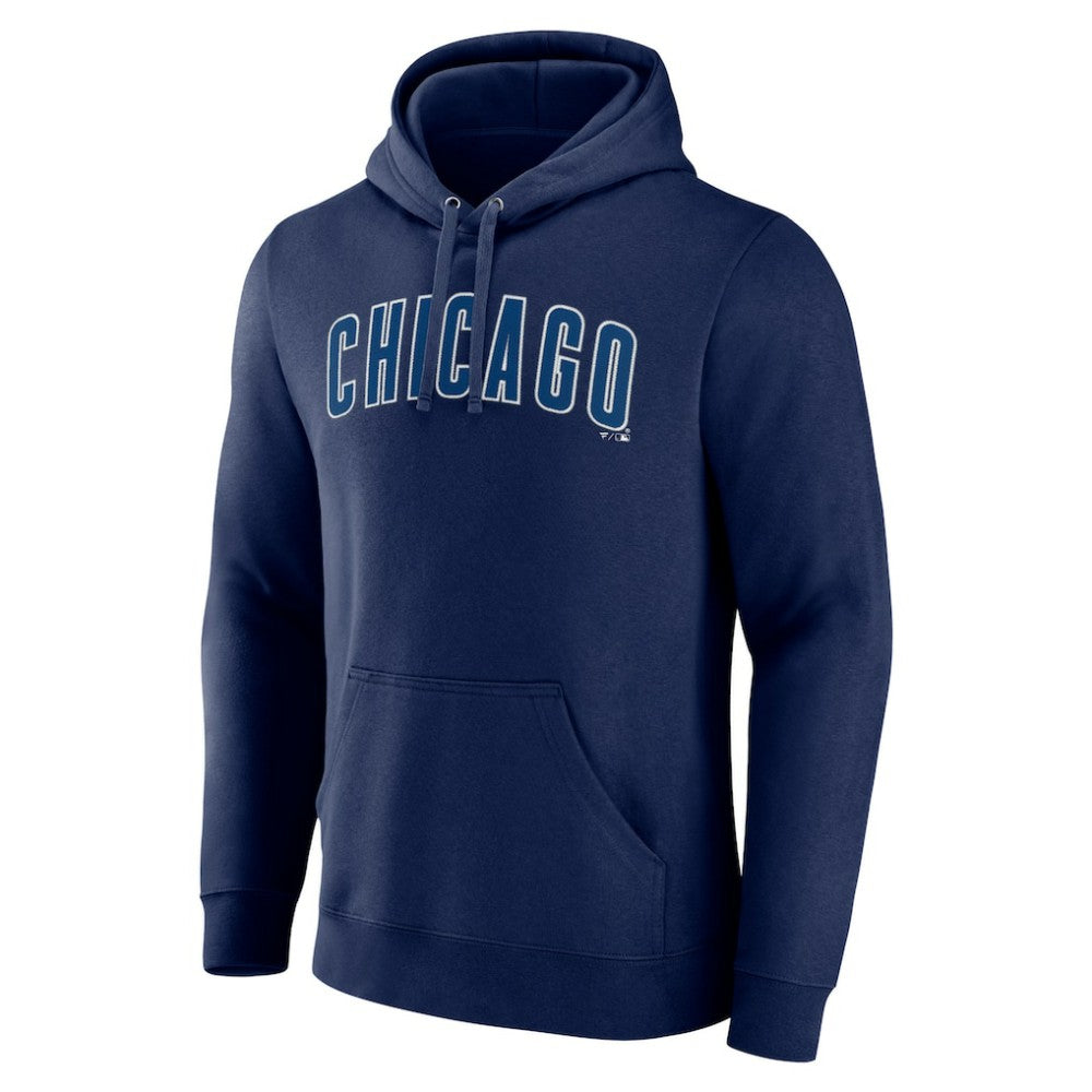 Chicago Cubs Official Wordmark Pullover Hoodie - MLB