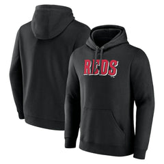 Cincinnati Reds Official Wordmark Pullover Hoodie - MLB