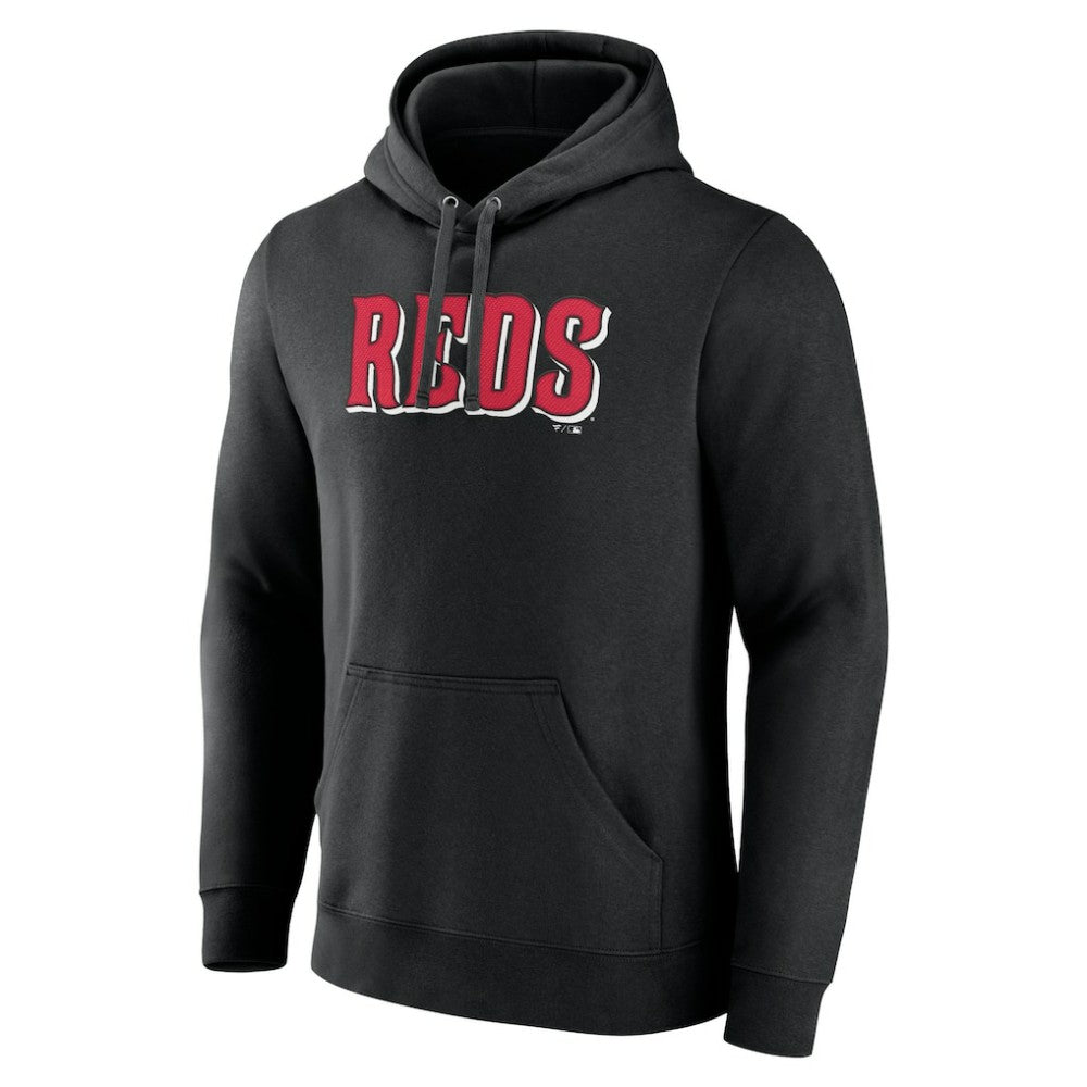 Cincinnati Reds Official Wordmark Pullover Hoodie - MLB