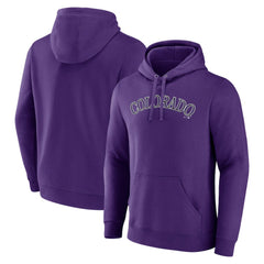 Colorado Rockies Official Wordmark Pullover Hoodie - MLB