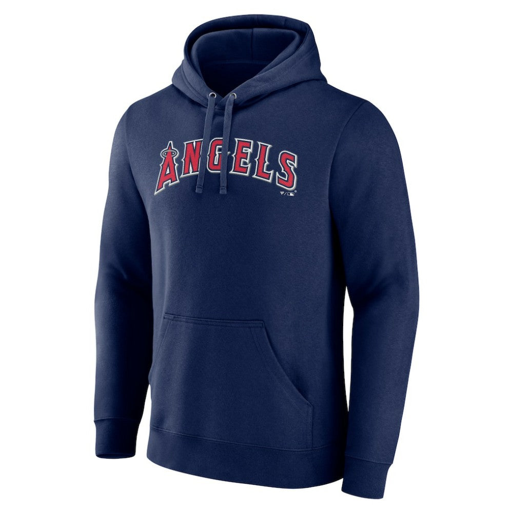 Los Angeles Angels Official Wordmark Pullover Hoodie - MLB