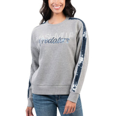 Nashville Predators G-III 4Her by Carl Banks Women's Penalty Box Pullover Sweatshirt - Gray - NHL