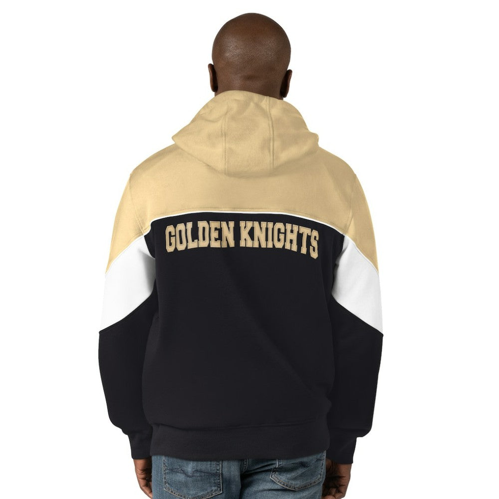 Vegas Golden Knights Starter Power Forward Full-Zip Hoodie - Black/Gold - NHL