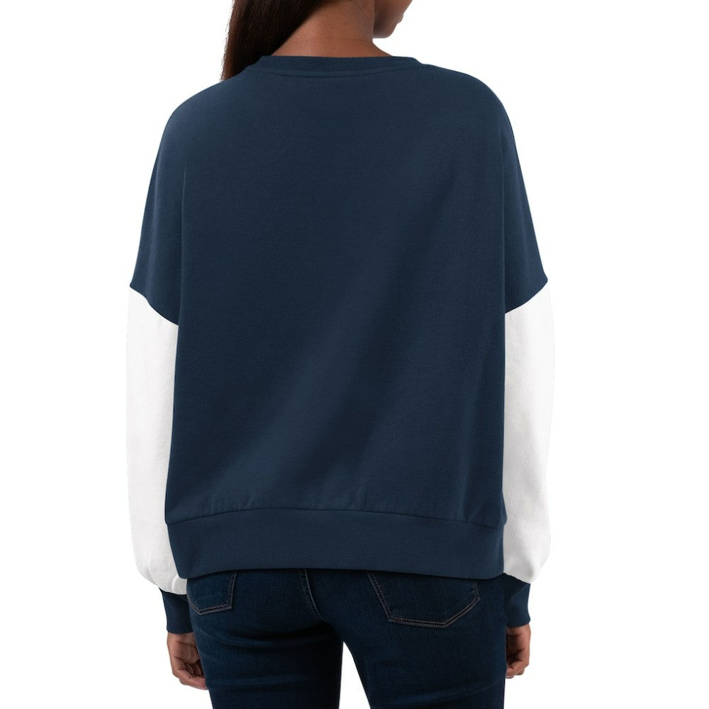 Seattle Kraken G-III 4Her by Carl Banks Women's Team Pride Pullover Sweatshirt - Deep Sea Blue - NHL