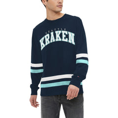 Seattle Kraken Tommy Hilfiger Nolan Long Sleeve T-Shirt - Navy - NHL