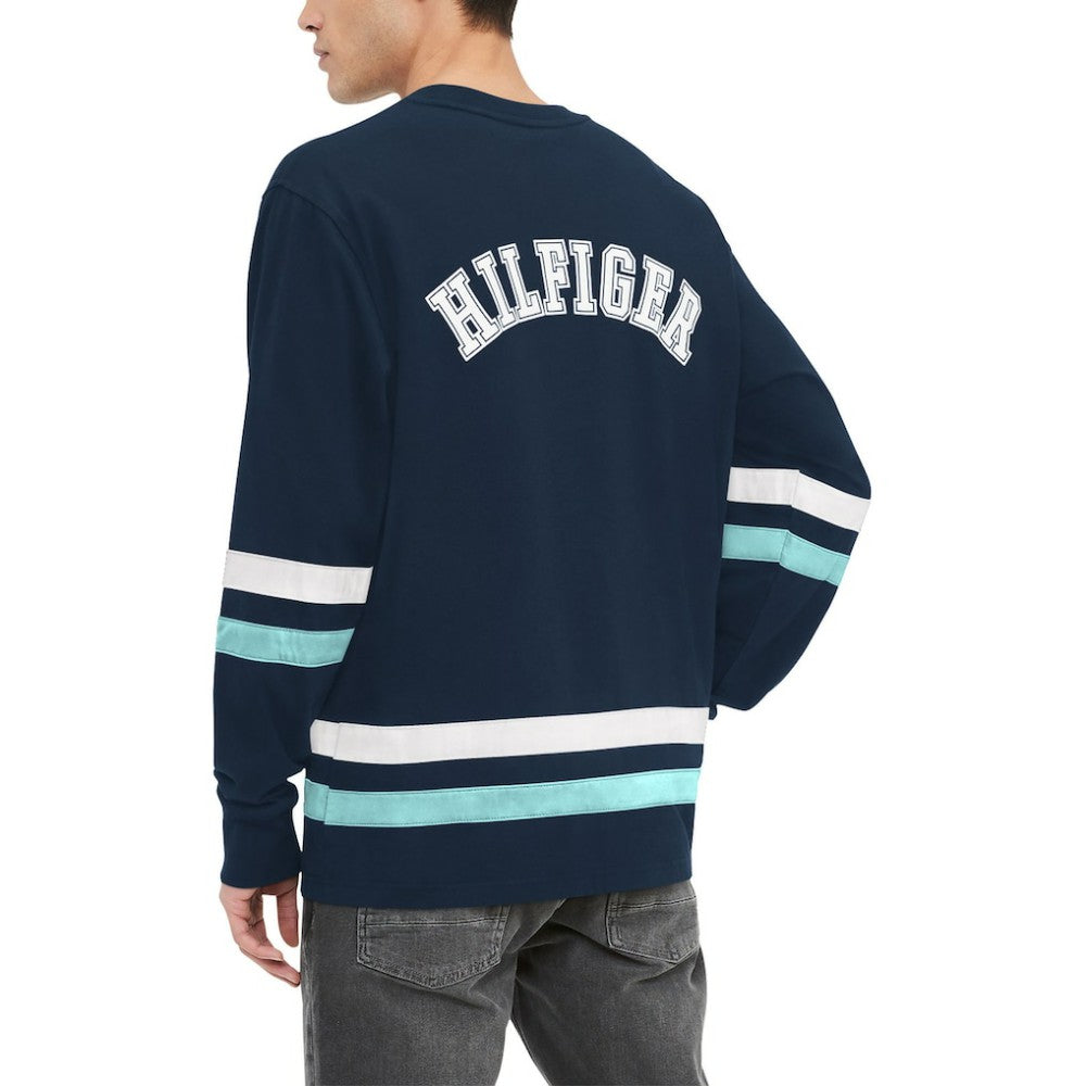 Seattle Kraken Tommy Hilfiger Nolan Long Sleeve T-Shirt - Navy - NHL