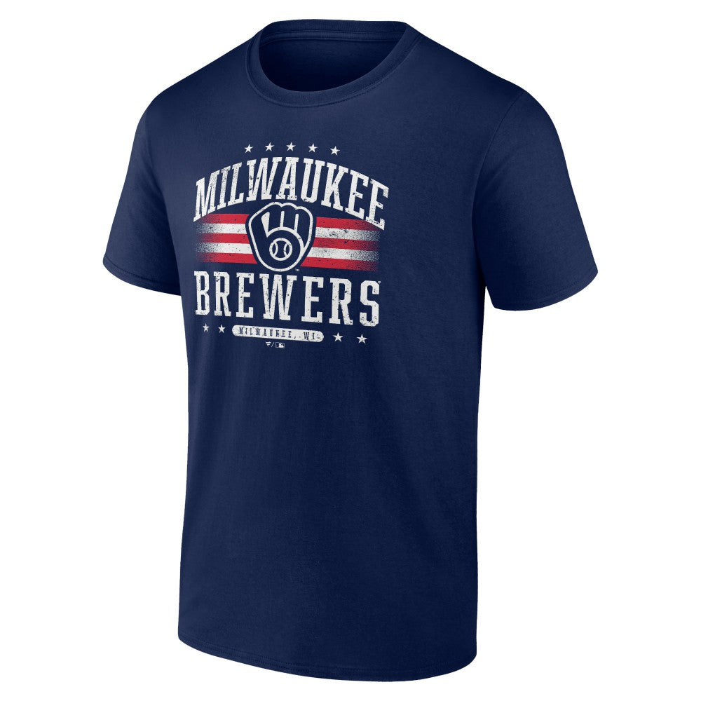 Milwaukee Brewers Americana Team T-Shirt - MLB