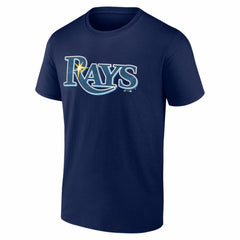 Tampa Bay Rays Logo Athletic Wordmark T-Shirt - MLB